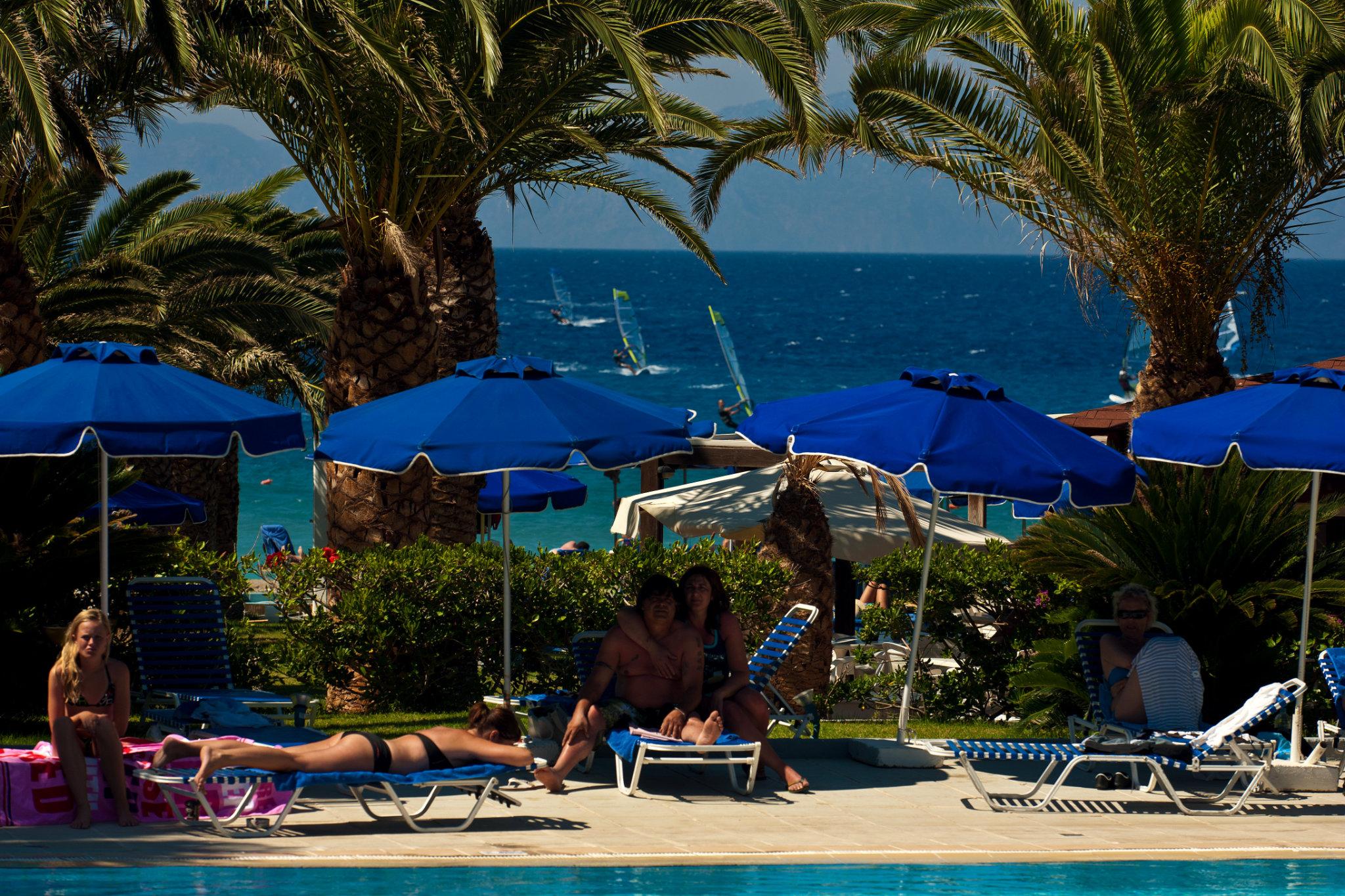 Blue Horizon Hotel Ialysos  Exterior photo