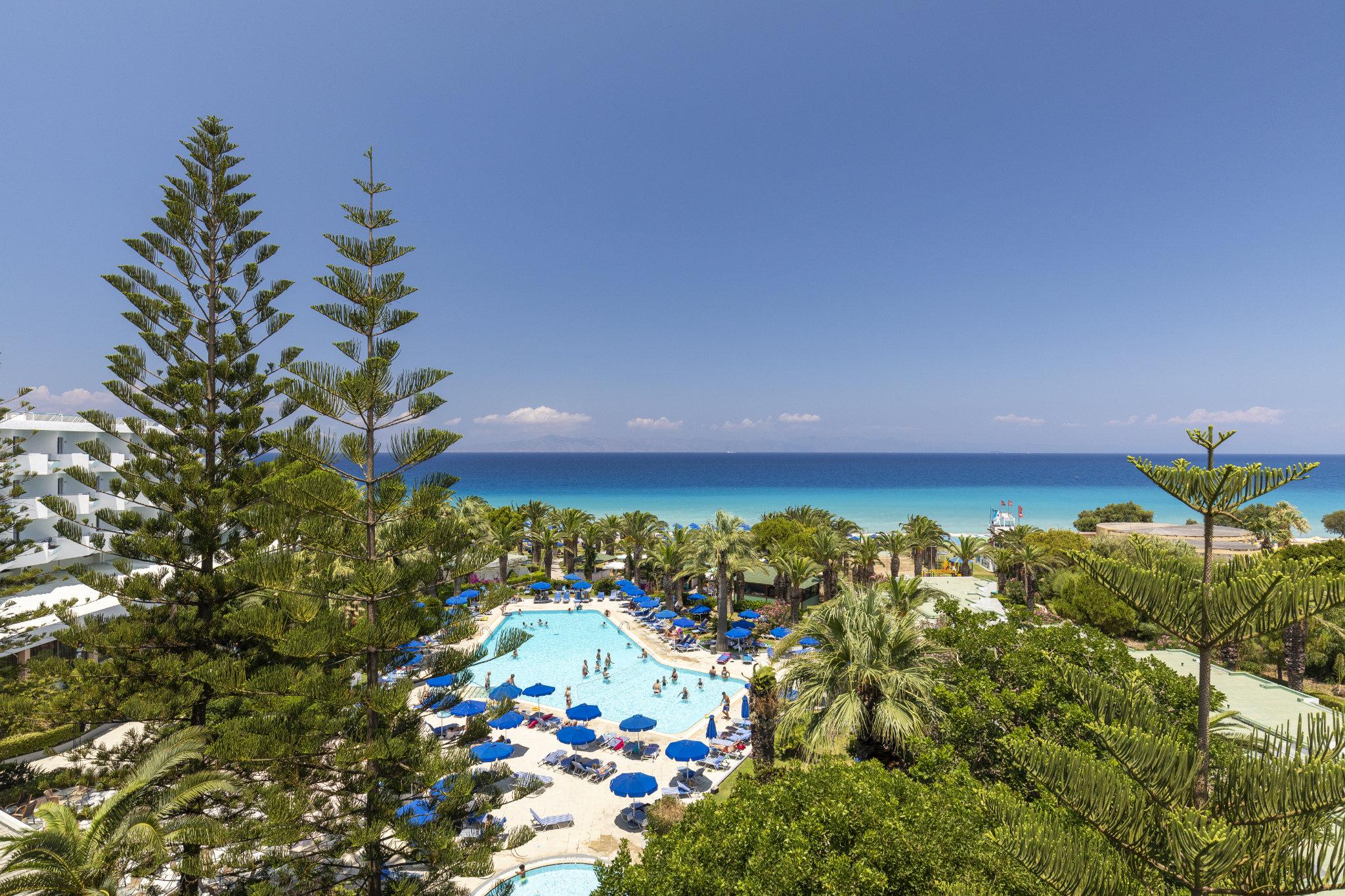 Blue Horizon Hotel Ialysos  Exterior photo